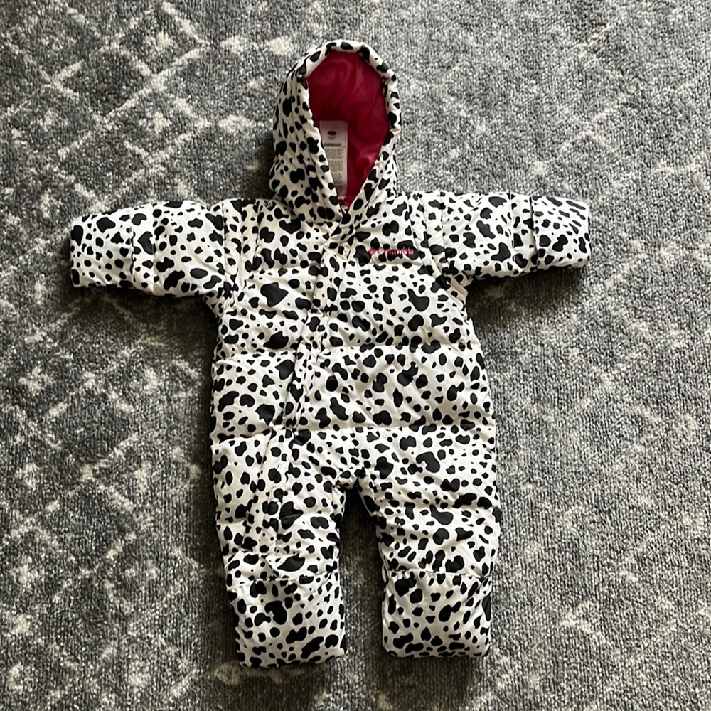 Cow Print Snow Suit